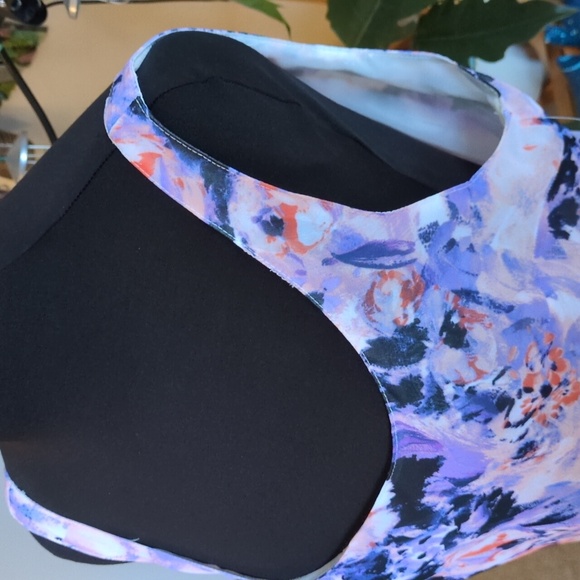 Nine West Tiered Floral-Print Maxi Dress Sz 12 - Picture 5 of 6